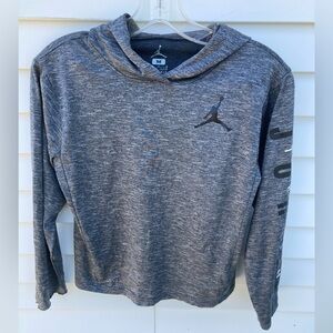 Kids Jordan long sleeve hoodie